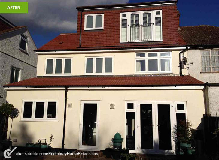 Loft Conversion Double Extension Single Rear Extension