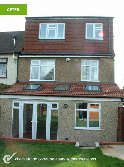 Loft Conversion With Rear Extension Endlebury Home Extensions